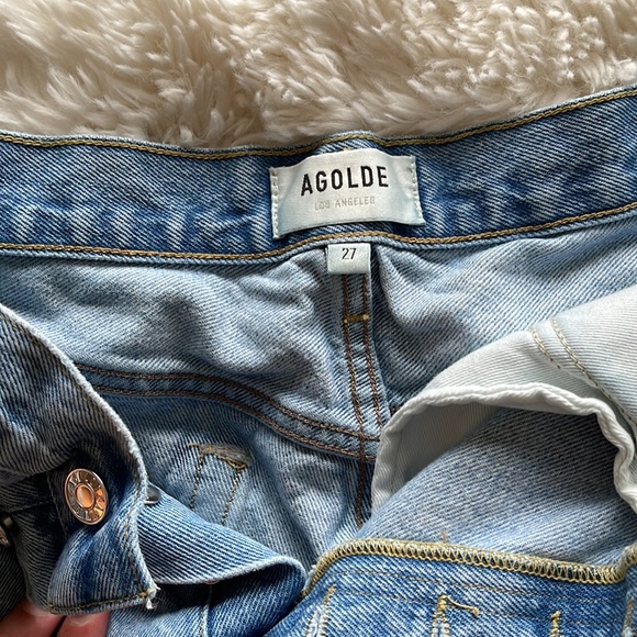 Agolde Parker Shorts Size 27 in Swapmeet Color - Picture 3 of 5